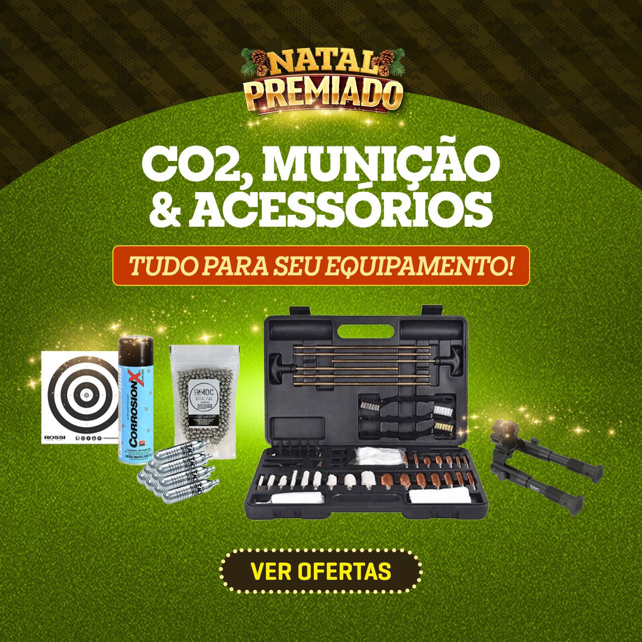 CO2, Munição & Acessórios - Tudo para seu equipamento!