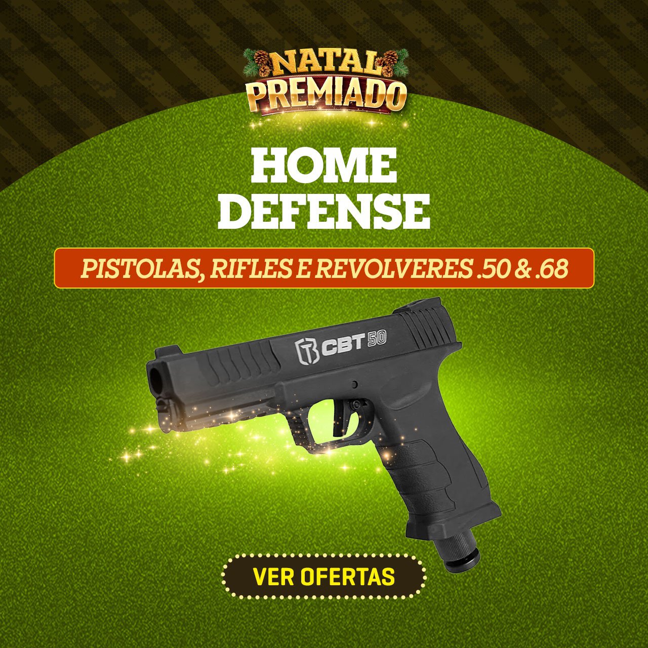Home defense - Pistolas, Rifles e Revolveres .50 & .68
