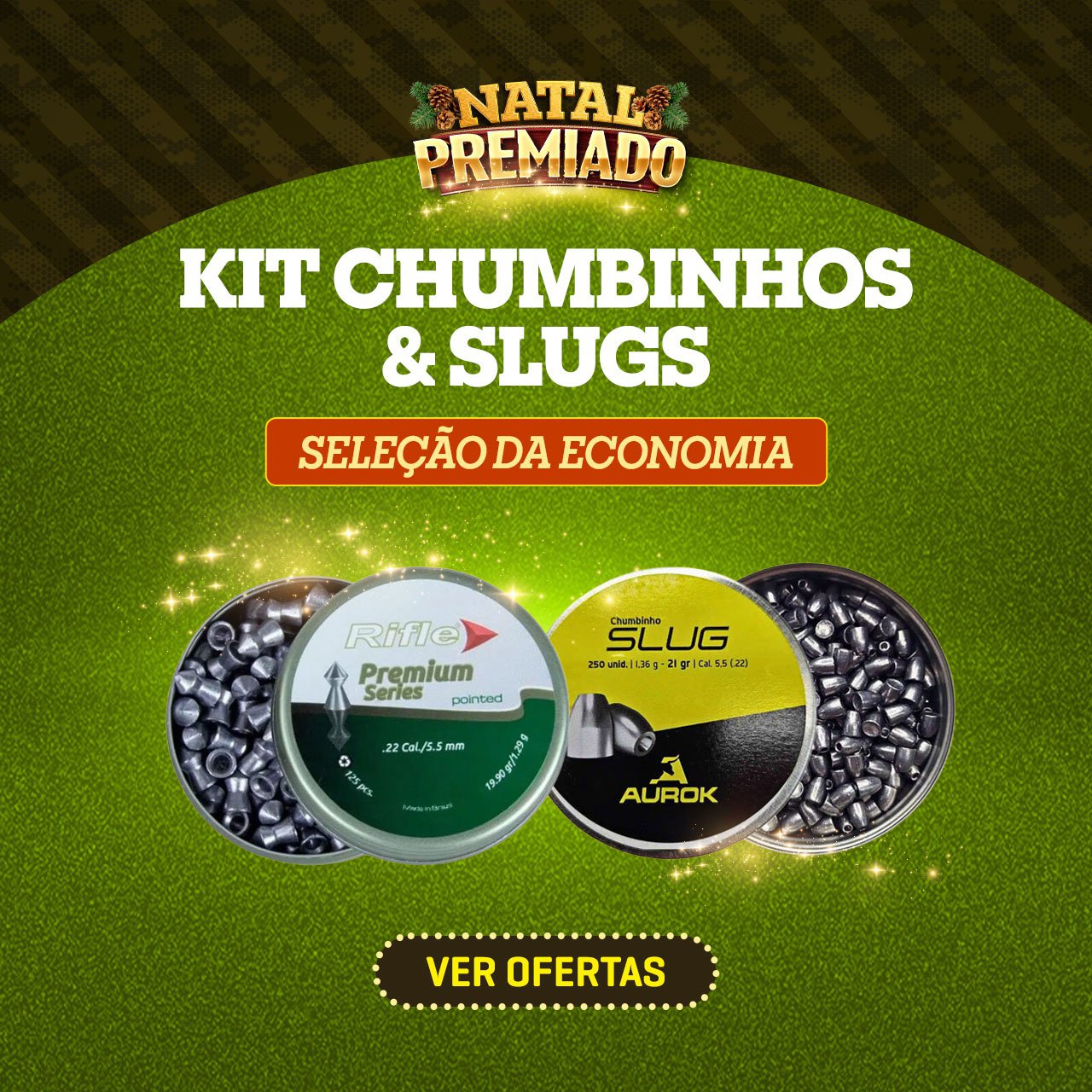 KIT Chumbinhos & Slugs - Seleção da economia