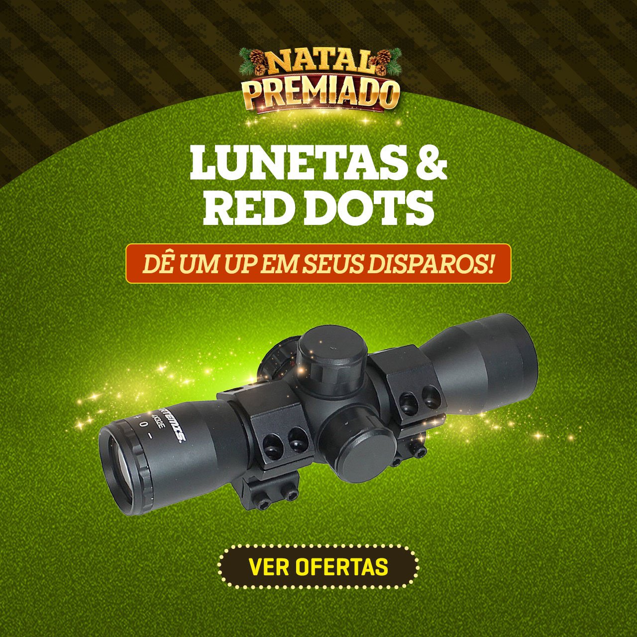 Lunetas & Red Dots - Dê um UP em seus Disparos!