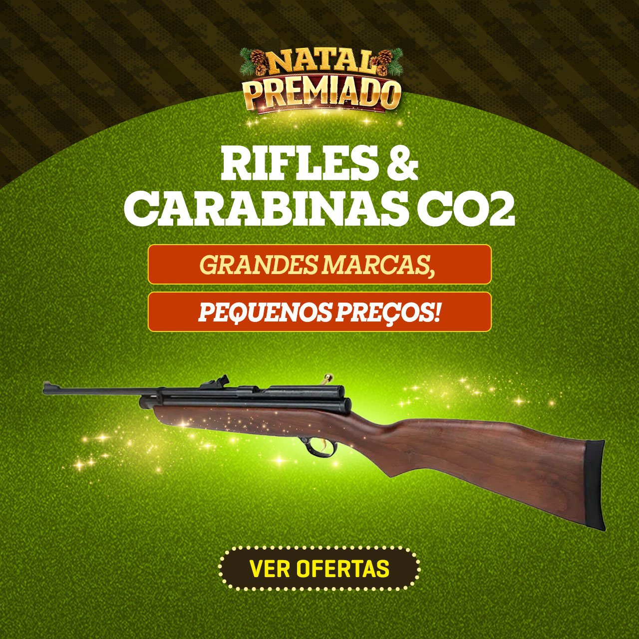 Rifles & Carabinas CO2 - Grandes marcas, pequenos preços!