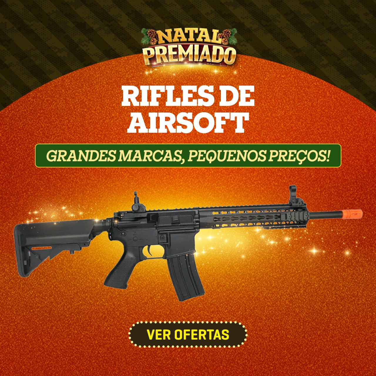 RIFLES DE AIRSOFT - Grandes Marcas, pequenos preços!