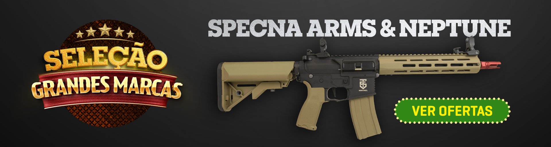 Seleção Grandes Marcas - Specna Arms & Neptune