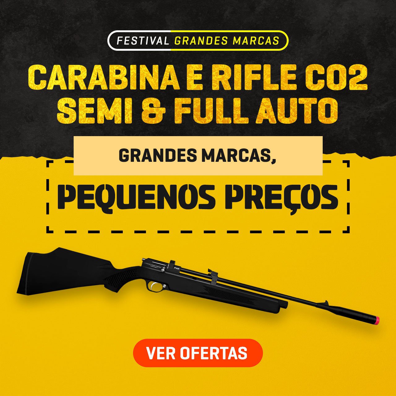 Carabinas e Rifles CO2 - Semi & Full Auto - Grandes marcas, pequenos preços!