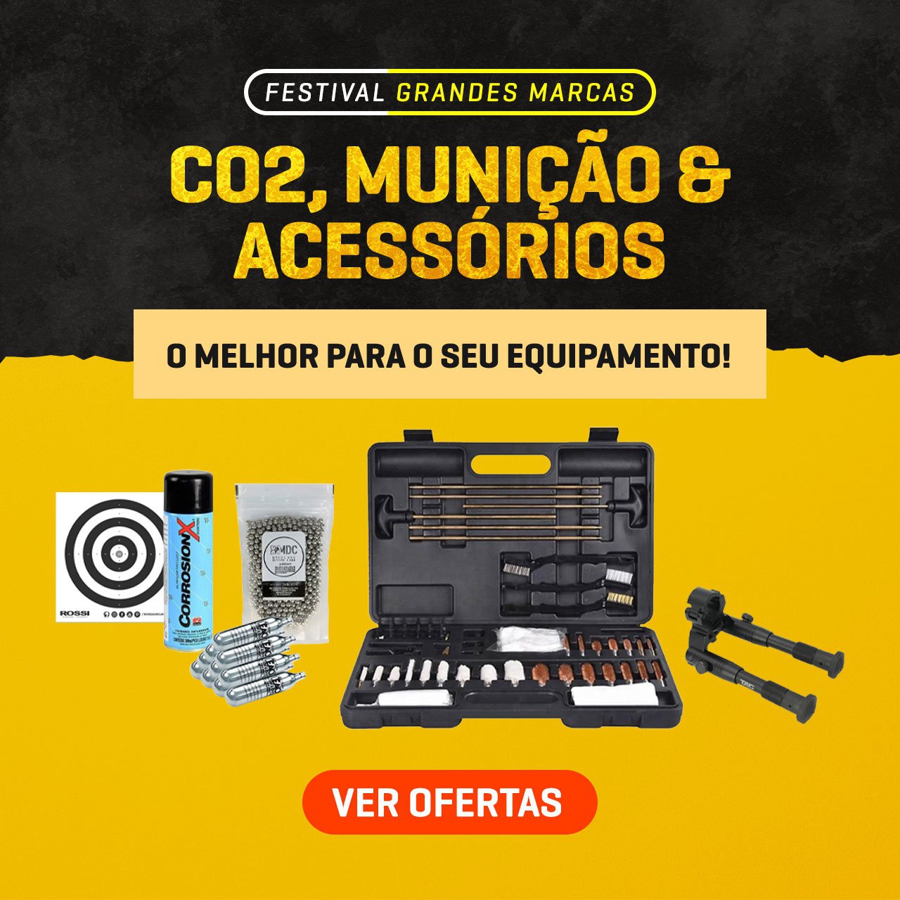 CO2, Munição & Acessórios - O Melhor para o Seu Equipamento!