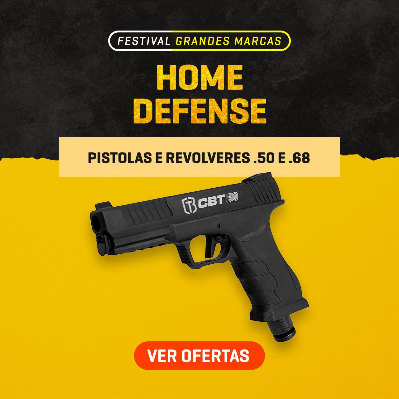 Home Defense - Pistolas e Revolveres .50 e .68