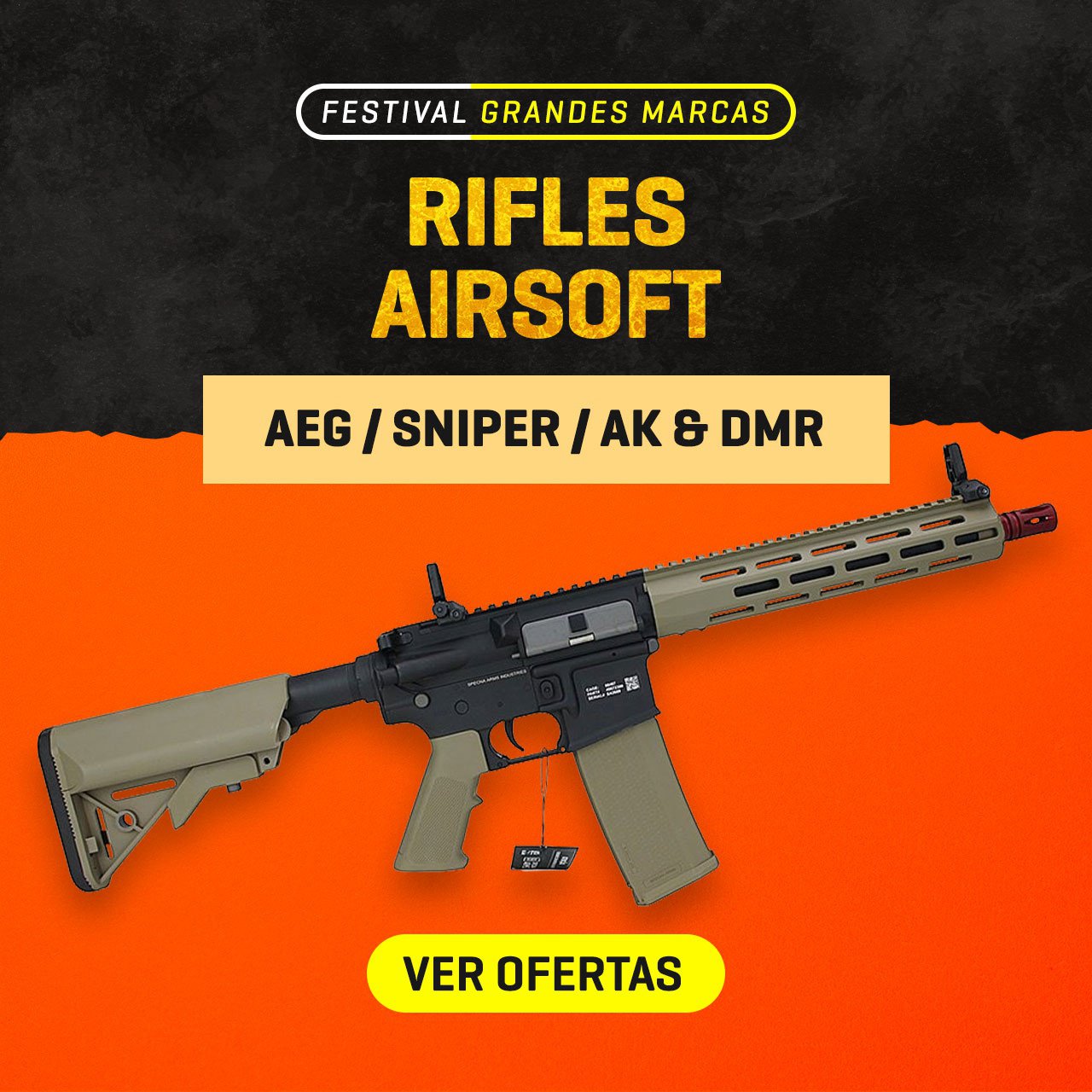 Rifles Airsoft - AEG / Sniper / AK & DMR