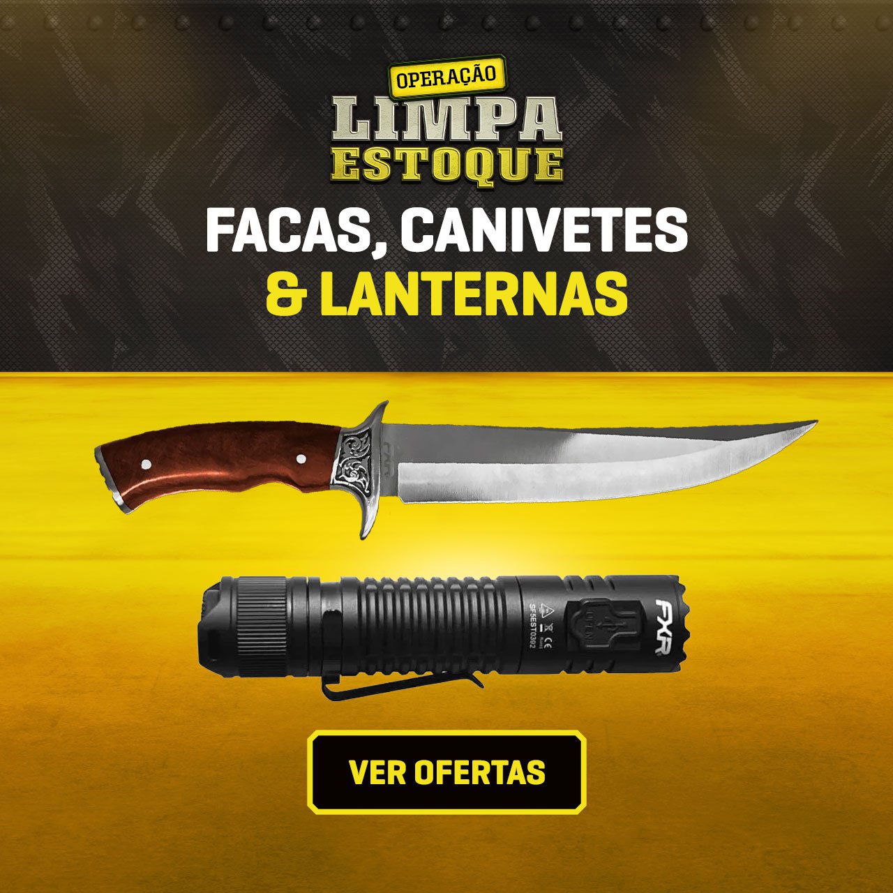 Facas, Canivetes & Lanternas