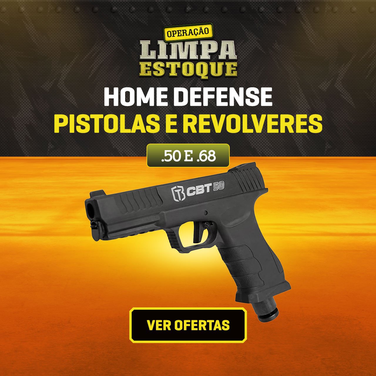Home Defense - Pistolas e Revolveres .50 e .68