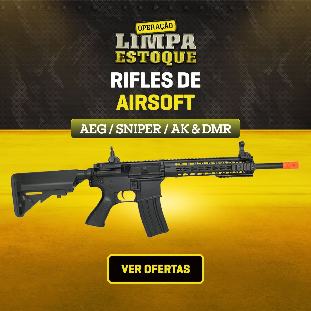 Rifles Airsoft - AEG / Sniper / AK & DMR