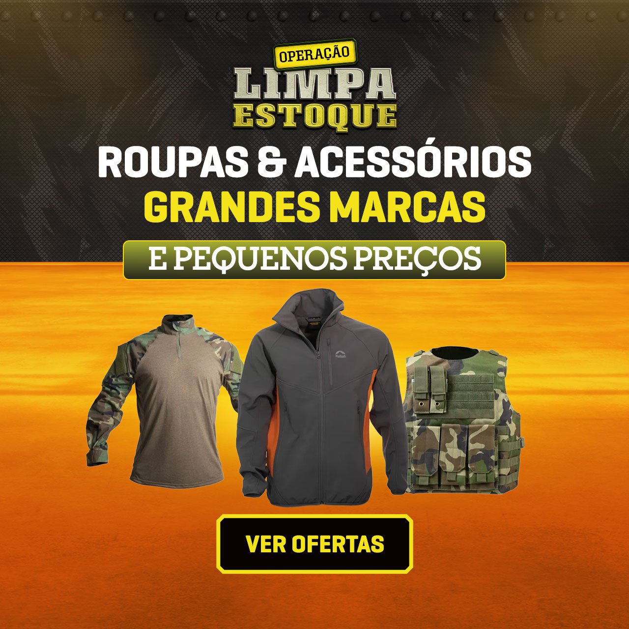 Roupas & Acessórios - Grandes Marcas e Pequenos preços
