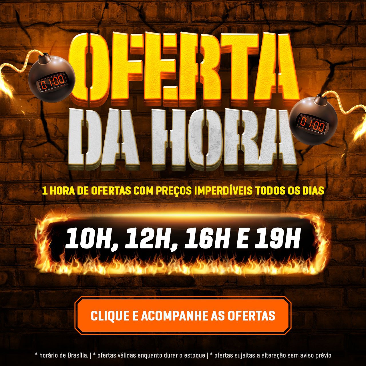 Oferta da Hora Mundo - Categorias