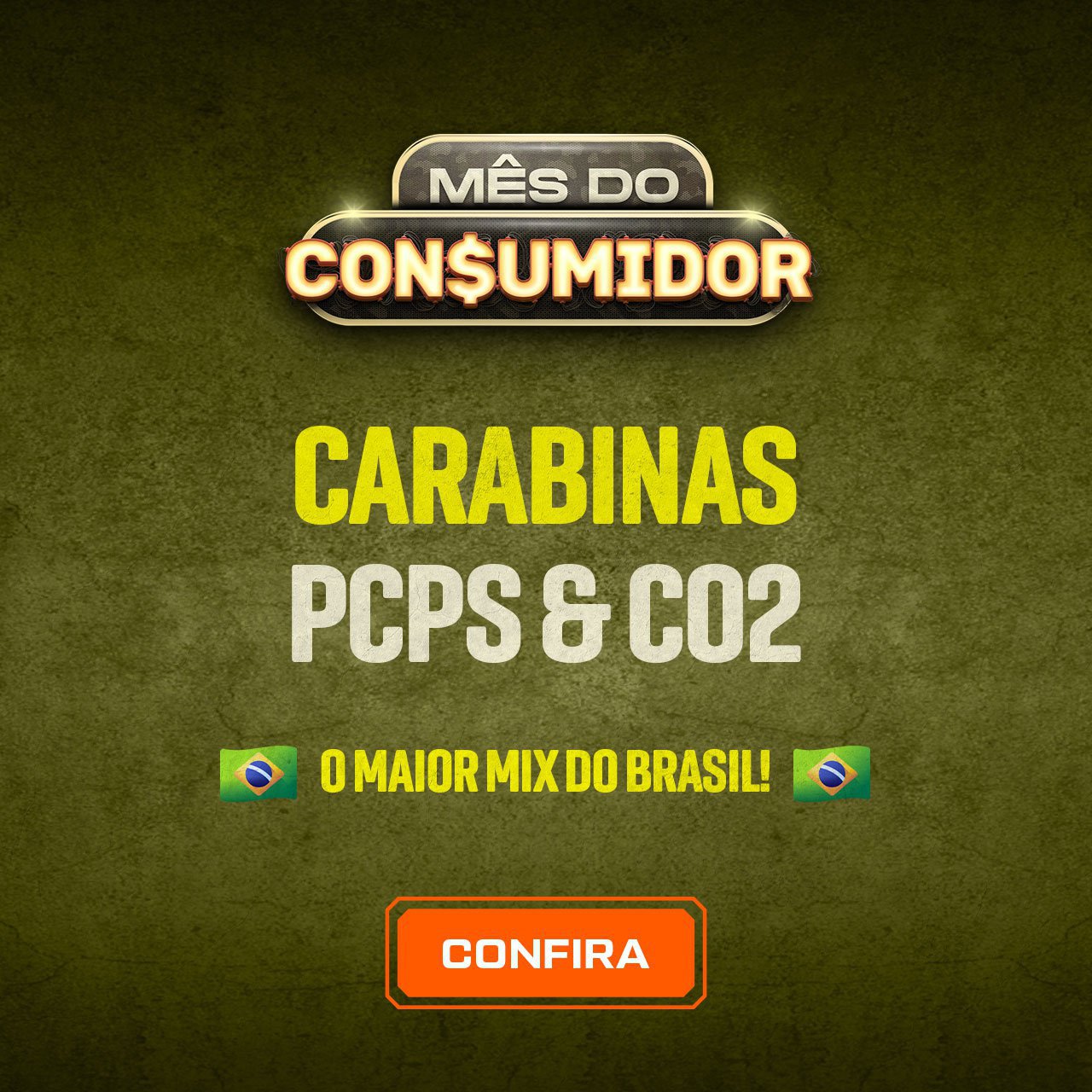 Carabinas PCPs & CO2 - O Maior Mix do Brasil!