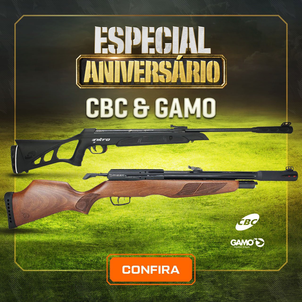 ESPECIAL ANIVERSÁRIO - CBC & GAMO