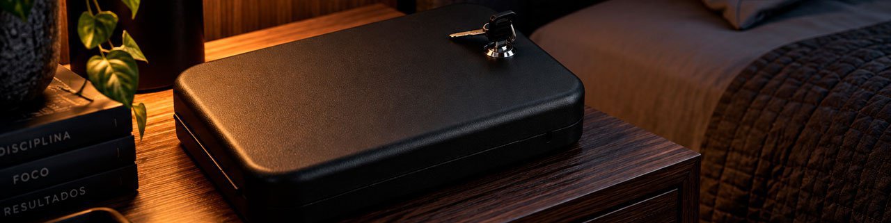 Cofre de arma para home defense: como escolher, onde instalar e qual o modelo certo para seu uso