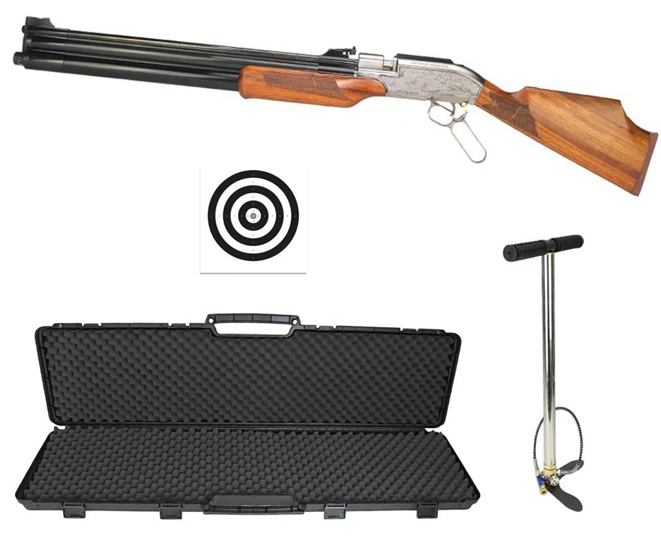 Carabina Pcp Sumatra 500 5.5 + Case + Bomba Pneumática