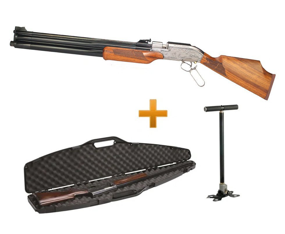 Carabina Pcp Sumatra 500 + Case + Bomba Pneumática