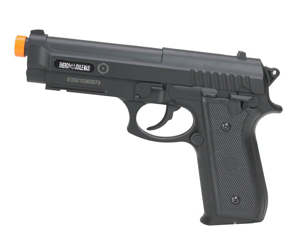 Pistola De Airsoft Co2 Taurus Pt92 Preta 6mm Cybergun