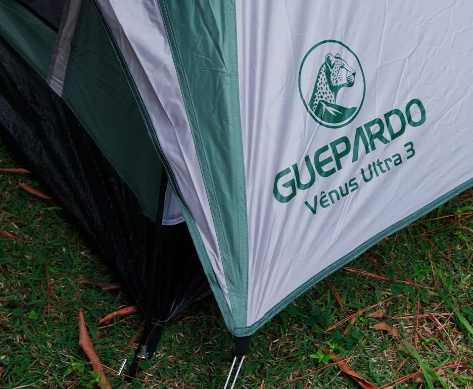 Barraca Guepardo News Vênus Ultra PRO 3 Pessoas 2500mm Coluna D' Água - Verde