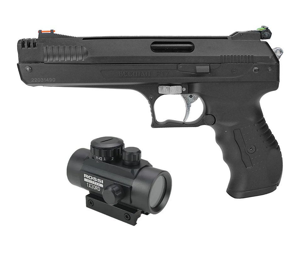 Pistola De Pressão Beeman 2004 P-17 - Cal 4,5mm + Red Dot 1x30 - Beeman