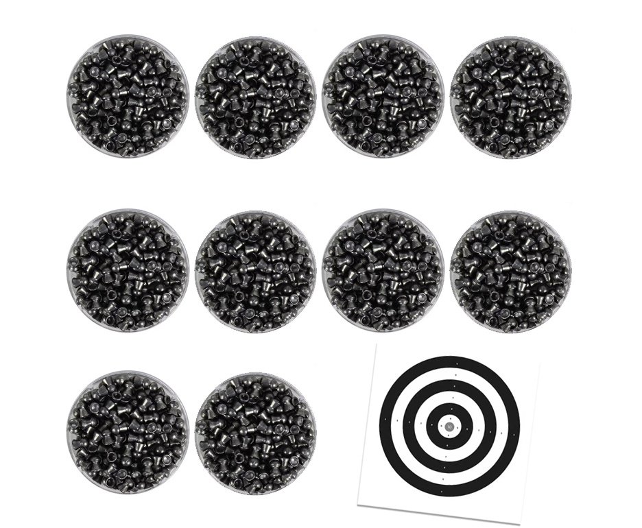 Kit Chumbinho Calibre 6,0 Mm - Com 10 Latas