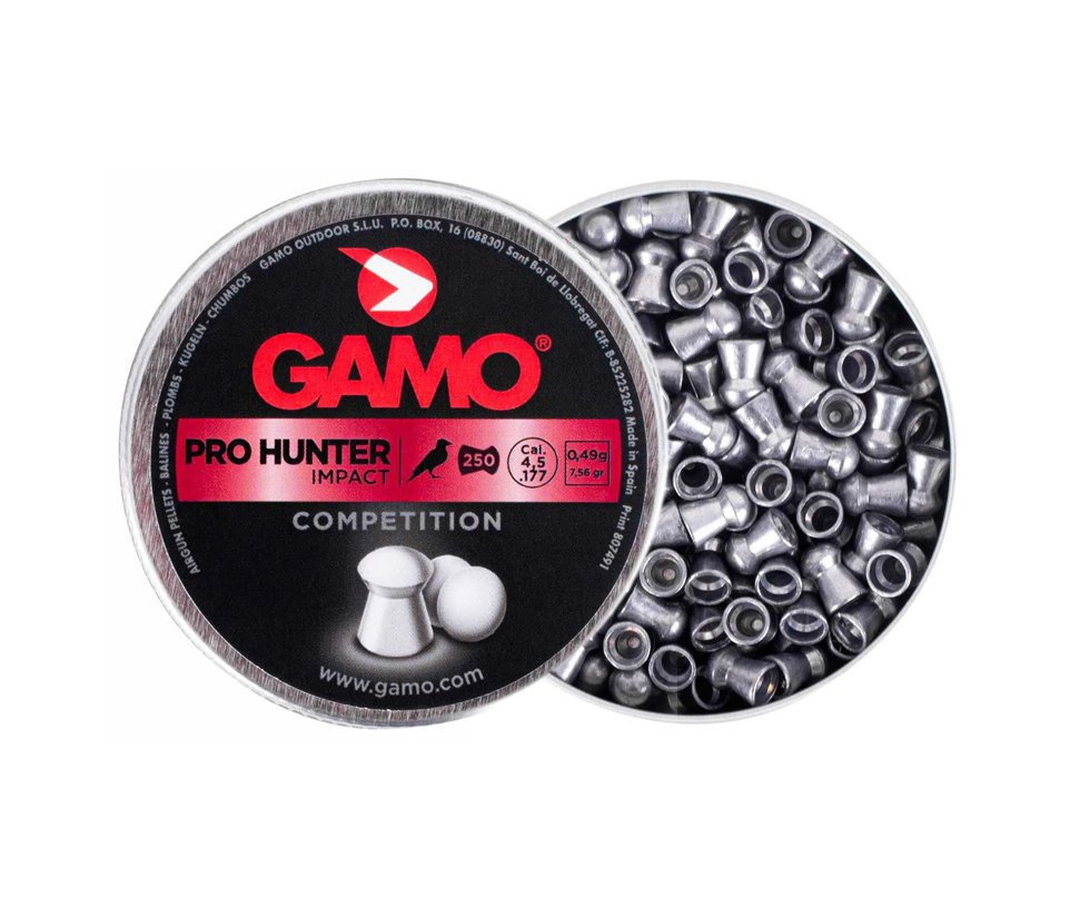 Chumbinho Pro-hunter - Calibre 4,5 Mm - 250 Unidades - Gamo