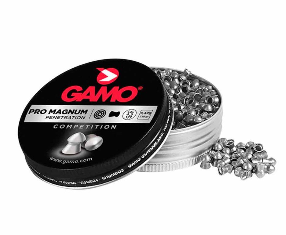 Chumbinho Pro-magnum - Calibre 4,5 Mm - 250 Unidades - Gamo