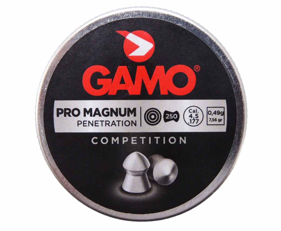 Chumbinho Pro-magnum - Calibre 4,5 Mm - 250 Unidades - Gamo