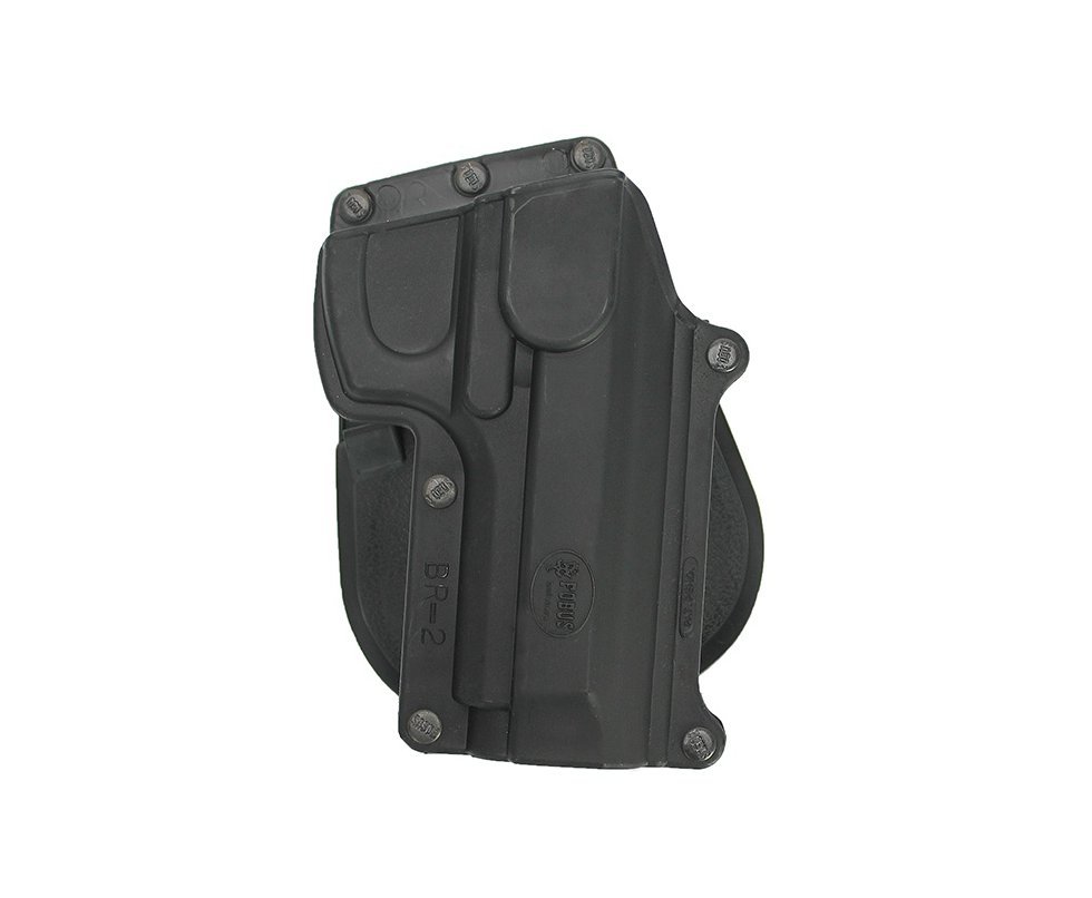 Coldre Fobus de cintura Rotativo para Pistola Taurus/Beretta 92F/96 sem Trilho BR2-RT - Destro