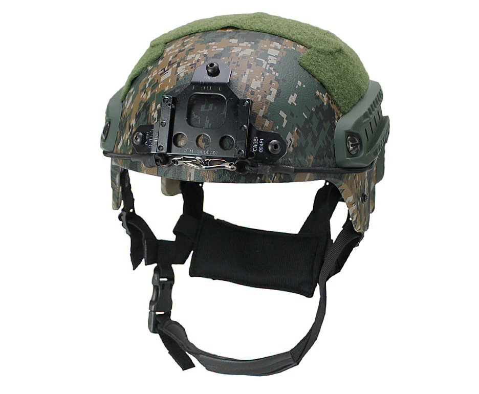 Capacete Tático Para Airsoft/paintball Mod Ibh X Woodland Digital