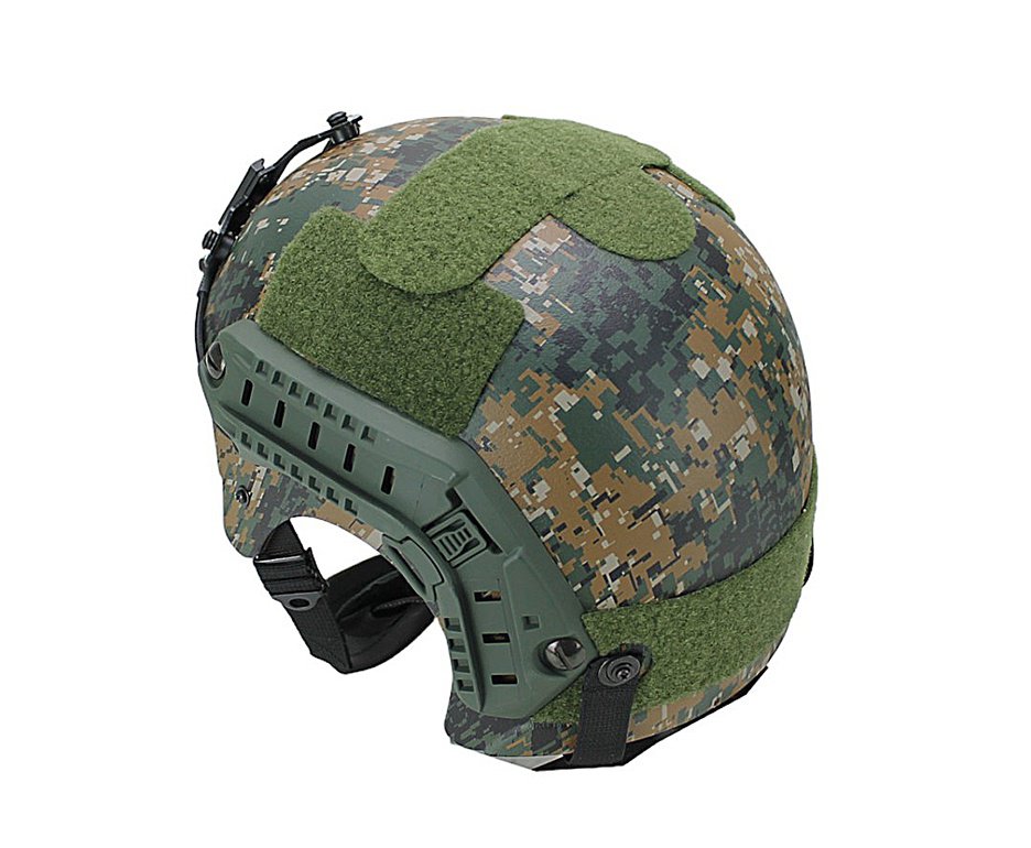 Capacete Tático Para Airsoft/paintball Mod Ibh X Woodland Digital