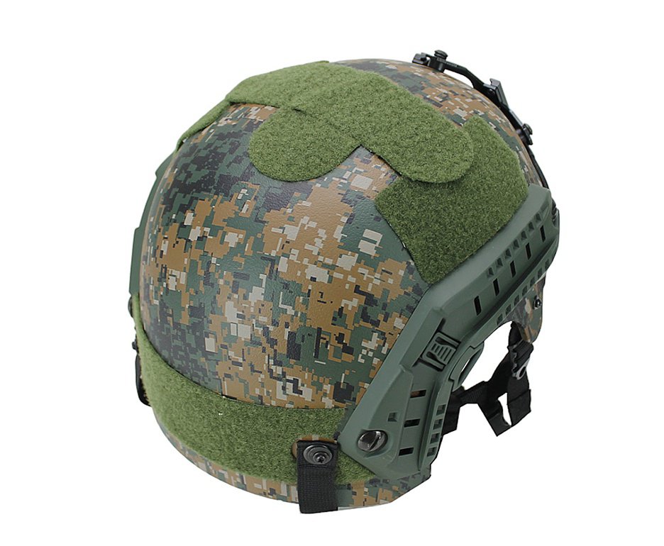 Capacete Tático Para Airsoft/paintball Mod Ibh X Woodland Digital