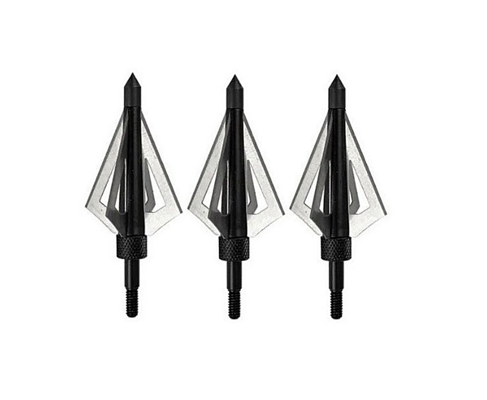 Ponteira De Caça Rosqueável Metal Com 4 Lâminas Mk-4bal - Cartela Com 3 Unid - Man Kung