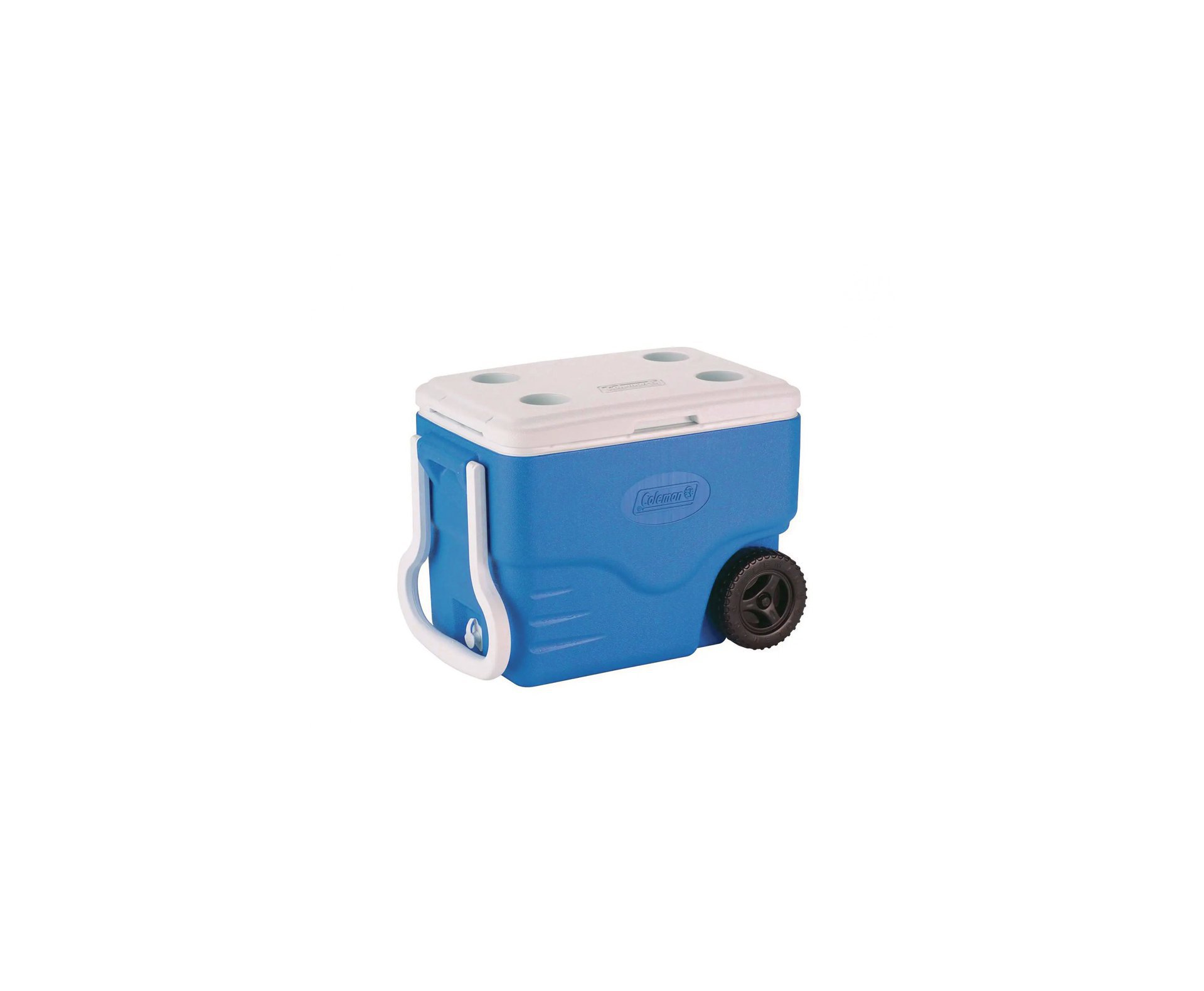 Caixa Térmica C/ Rodas 40 Qt (38 Lts) - Azul - Coleman