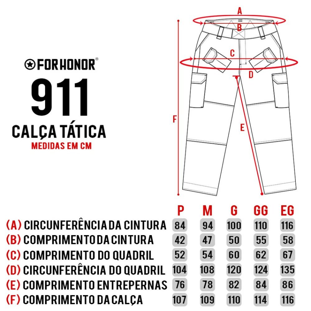 Calça Forhonor 911 Olive Drab - Tatica, Militar, Airsoft, Ripstop