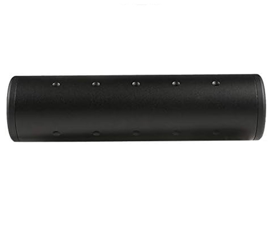 Ponteira/ Silenciador Falso Para Rifles De Airsoft Com Rosca - 110mm