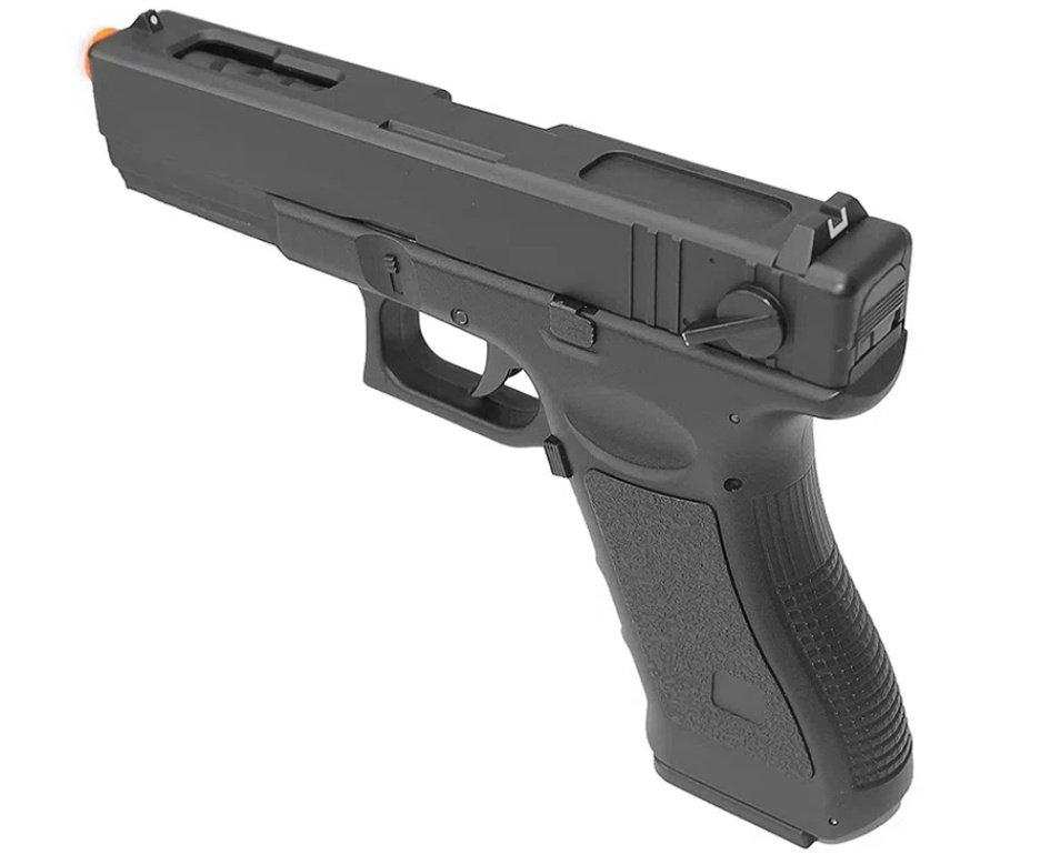 Pistola De Airsoft Glock G18c Aeg + Case Nautika