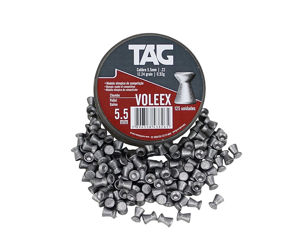 Chumbinho Voleex 5.5 C/ 125 Pc Unica - Nautika