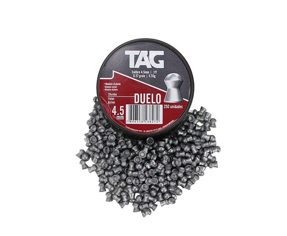 Chumbinho Duelo 4.5 Com 250 Pc Unica - Nautika