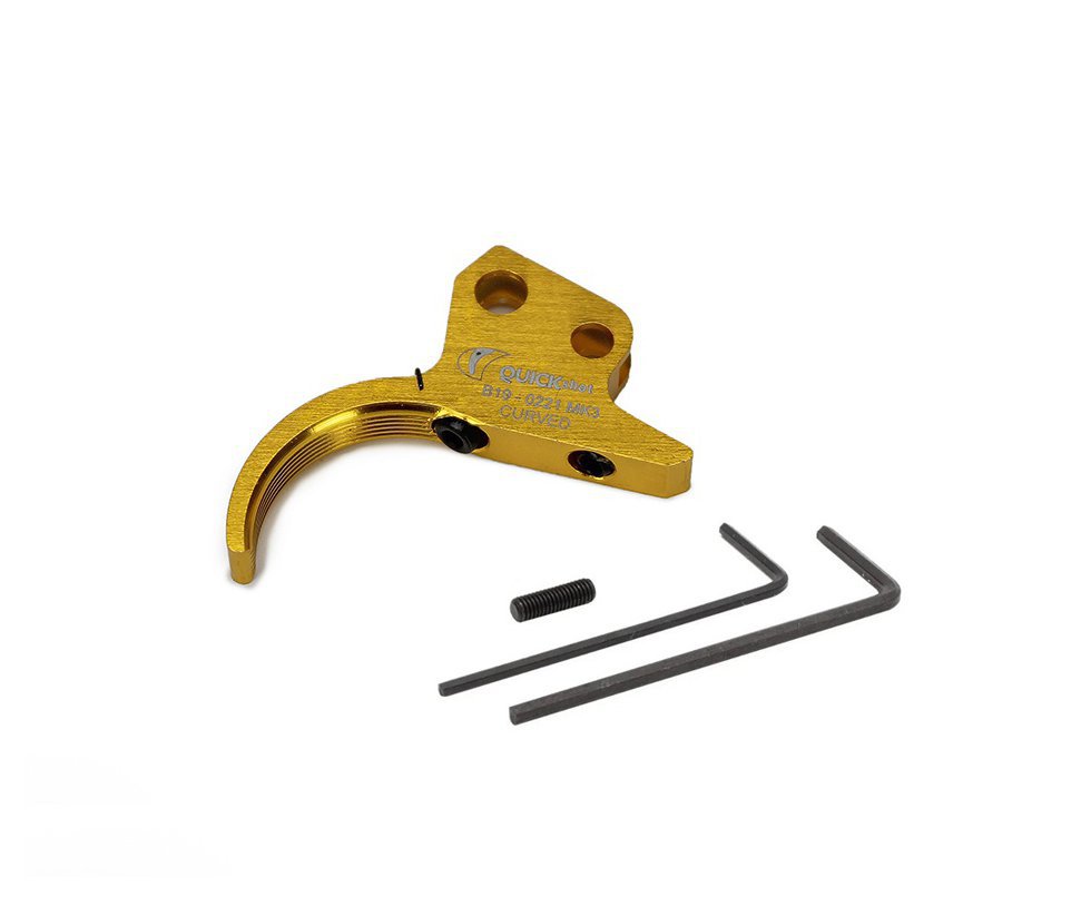 Lâmina De Gatilho Ajustável Bam/CBC B19 Mk3 Dourado - Quickshot