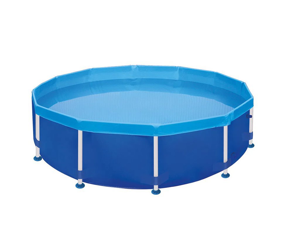 Piscina 4500l 12lados Estrura De  Dupla - Mor