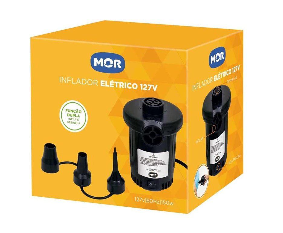 Inflador Eletrico 127V - Mor