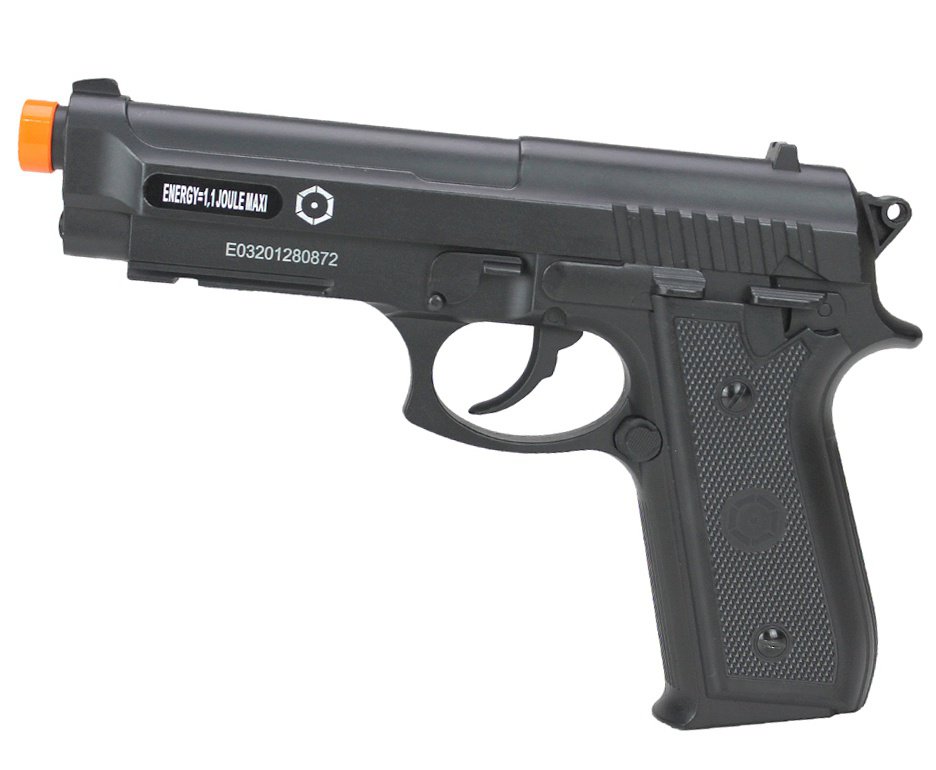 Pistola De Airsoft Co2 Taurus Pt92 Full Metal Preta 6.0mm Cybergun