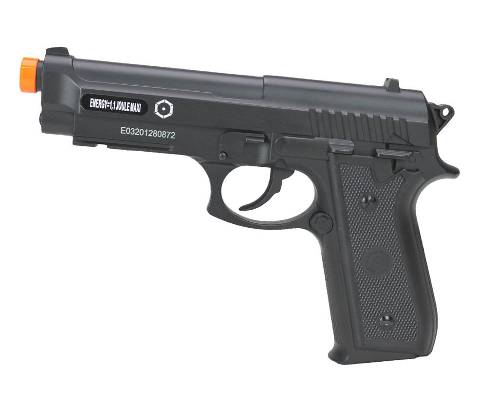 Pistola De Airsoft Co2 Taurus Pt92 Full Metal Preta 6.0mm Cybergun