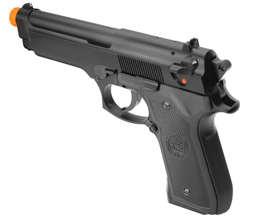 Pistola De Airsoft Beretta M92 Spring Cal 6.0 + Case + 2200bbs
