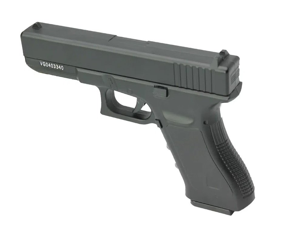 Pistola Airsoft Full Metal Spring Glock Gk-v20 6mm + 1000 Bb