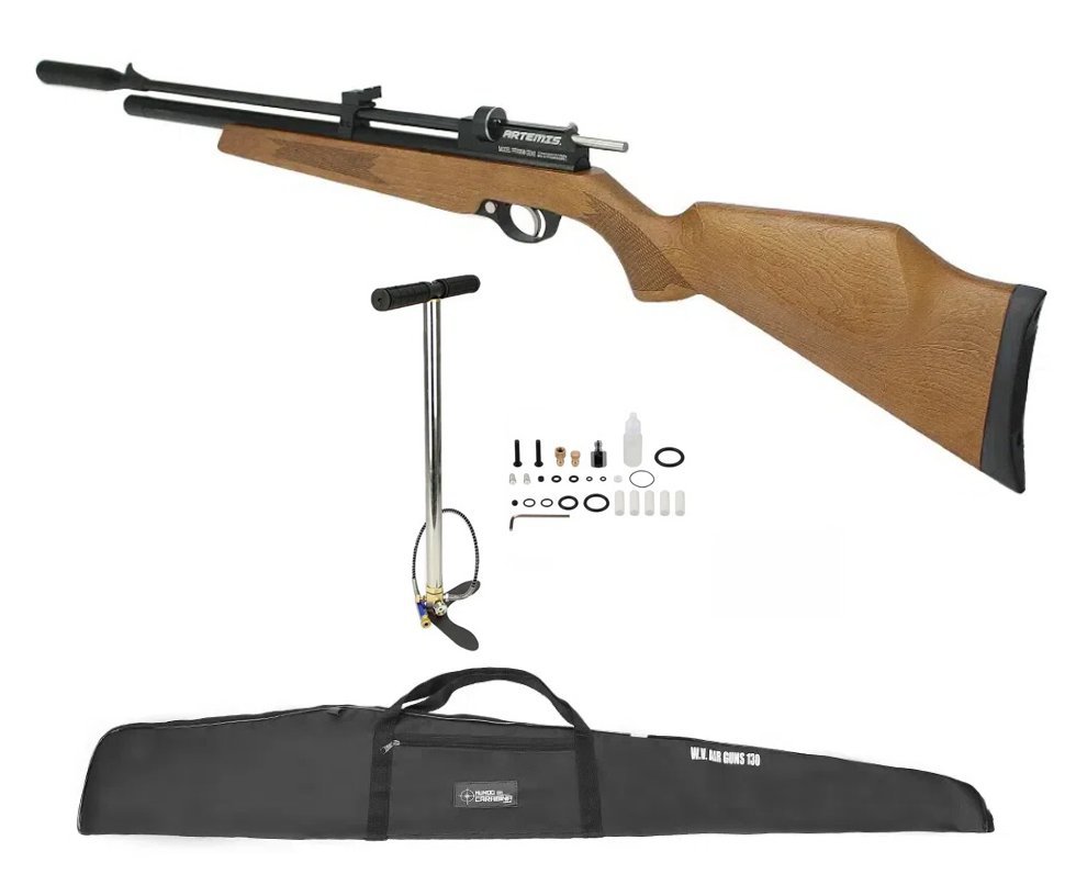 Carabina De Pressão Pcp Pr900w G2 4,5mm New Genaration Artemis + Bomba Manual + Capa