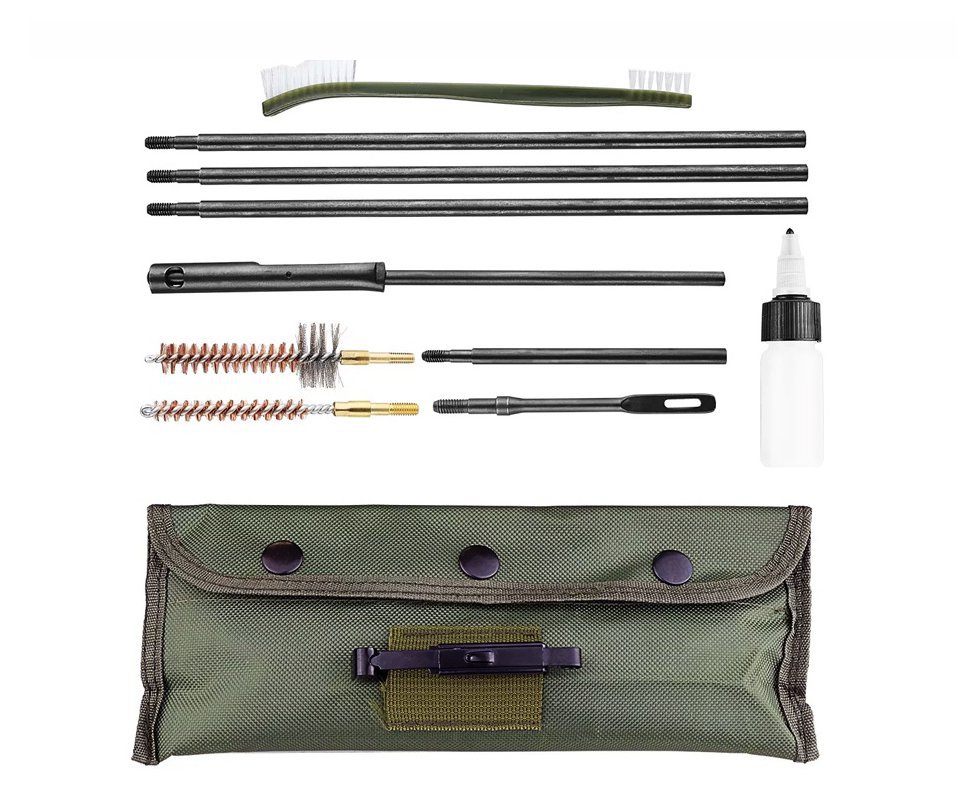 Kit Limpeza Para Carabinas Pressão 10 peças Cal 5,5 / 6,0mm - Fxr