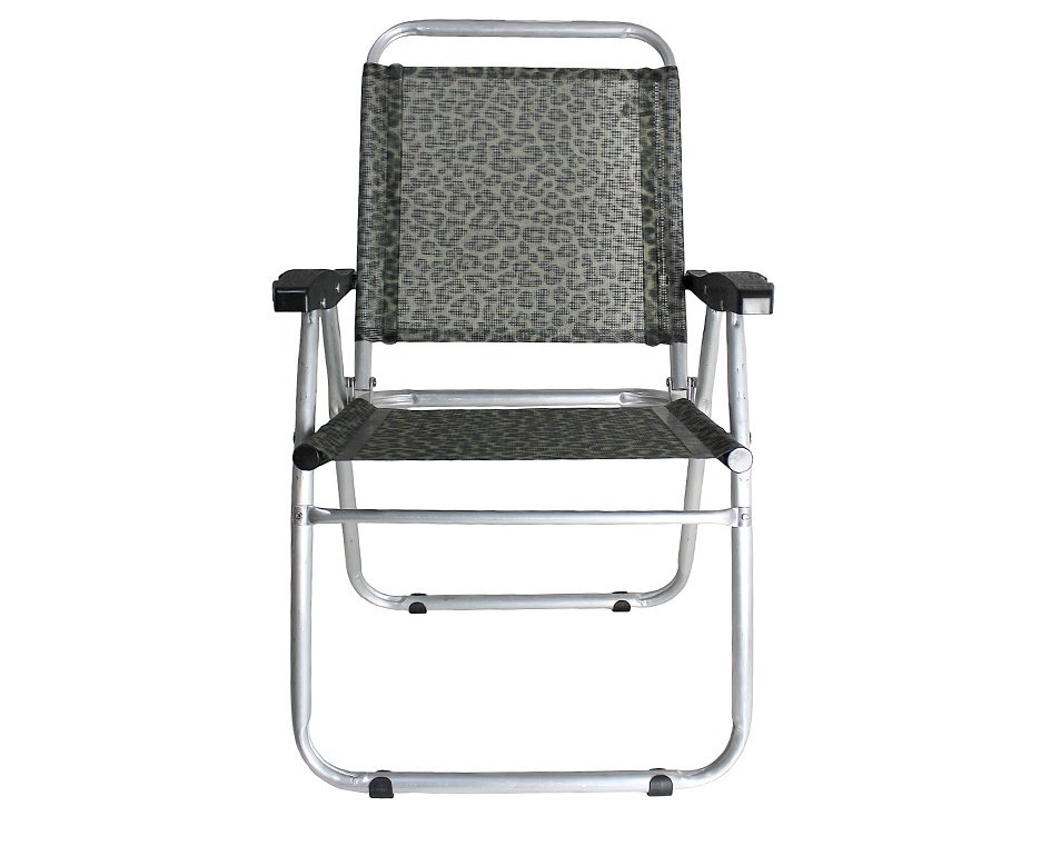 Cadeira Praia Em Aluminio Zaka Cancun Plus Colors Onça