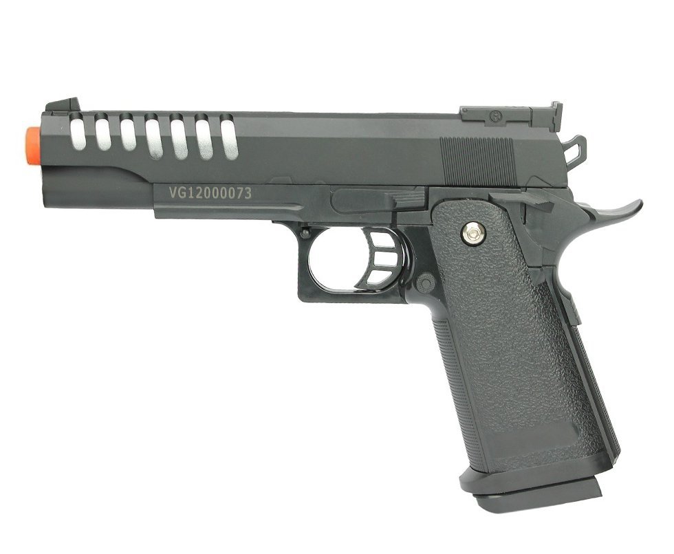 Pistola De Airsoft Vg 1911 V305 Slide Metal 6mm Vigor Rossi